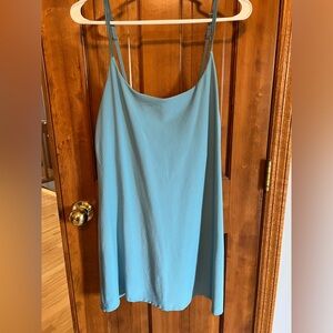 Abercrombie & Fitch Light Blue Traveler Dress with Shorts Size Large